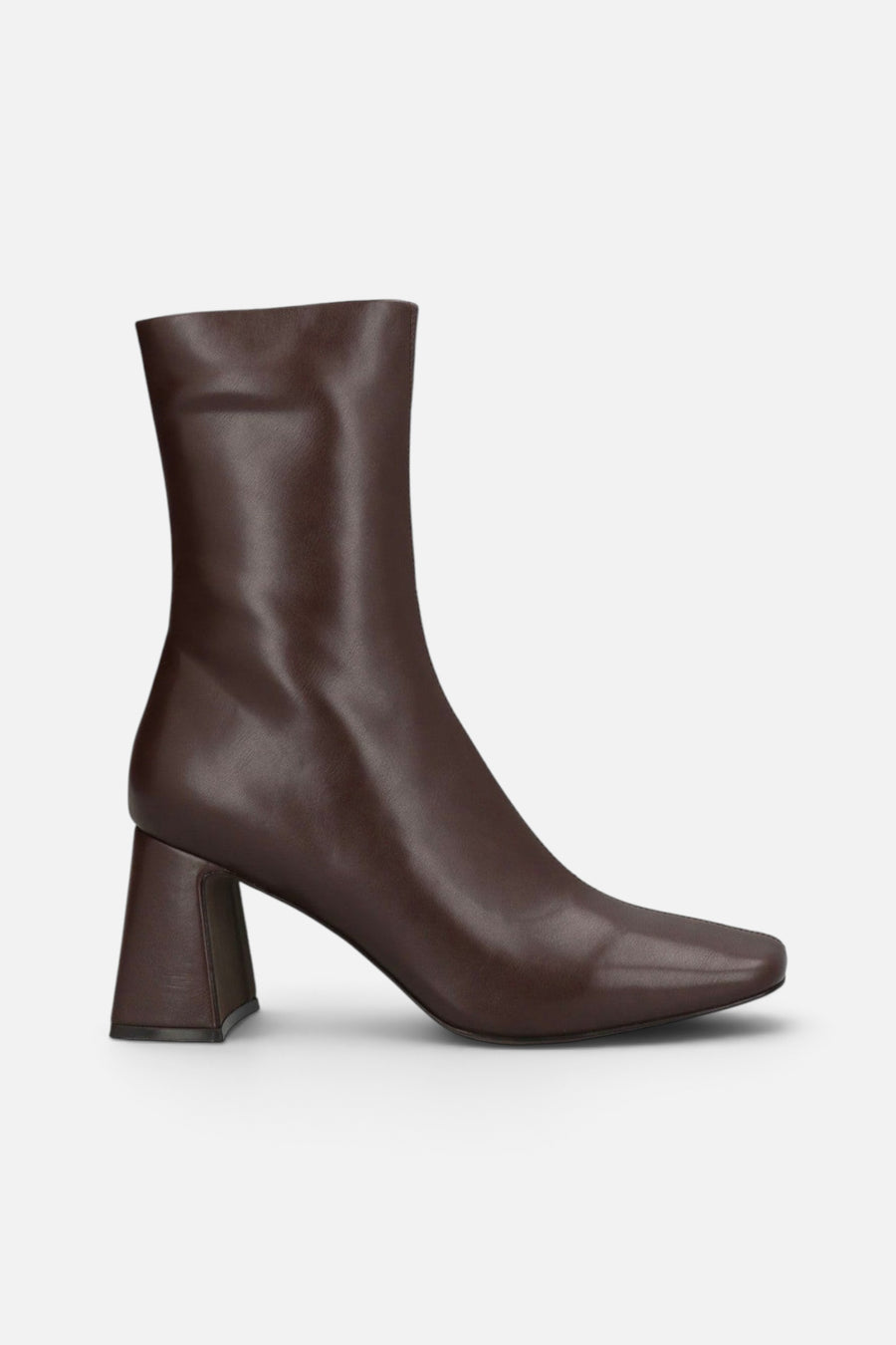 Jeffrey Campbell Jerema Ankle Boot in Brown – back view