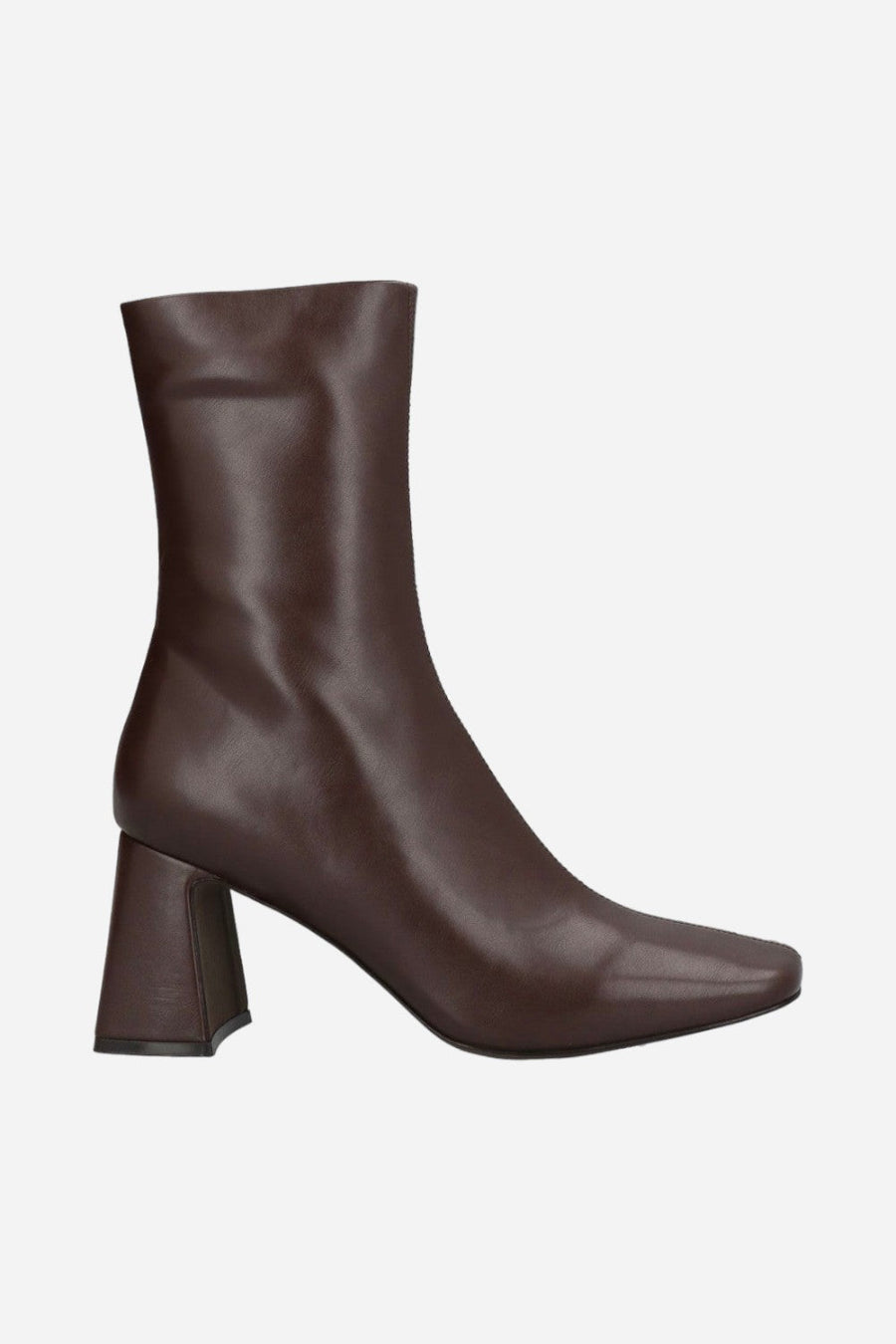 Jeffrey Campbell Jerema Ankle Boot in Brown – front view