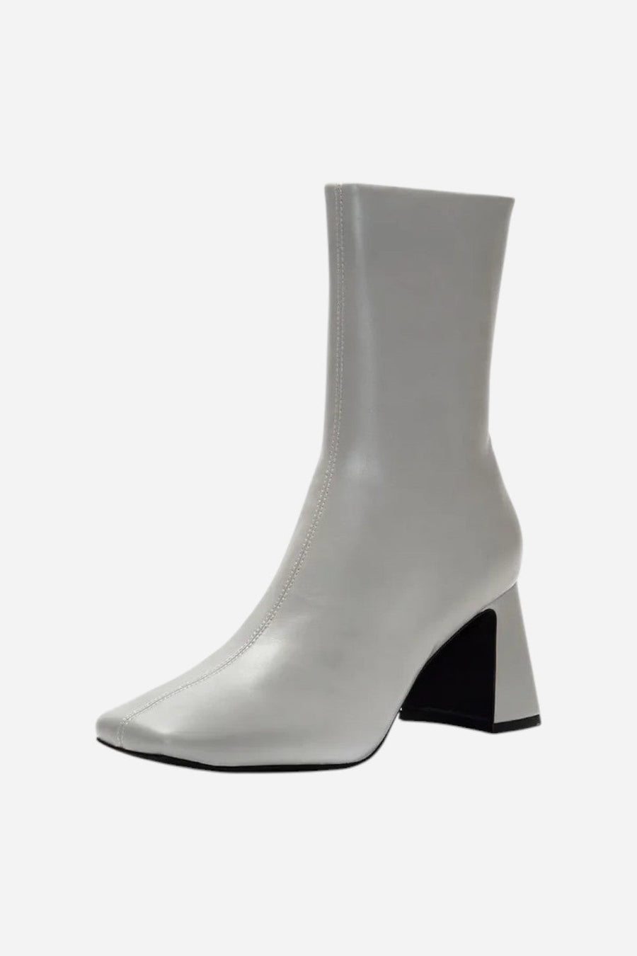 Jeffrey Campbell Jerema Ankle Boot in Grey – back view