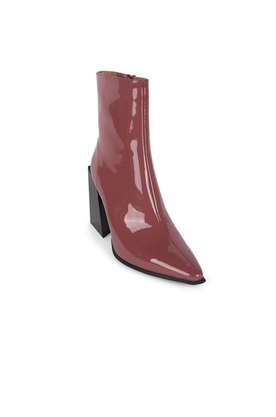 Jeffrey Campbell LA-Siren In Dark Rose Patent – back view
