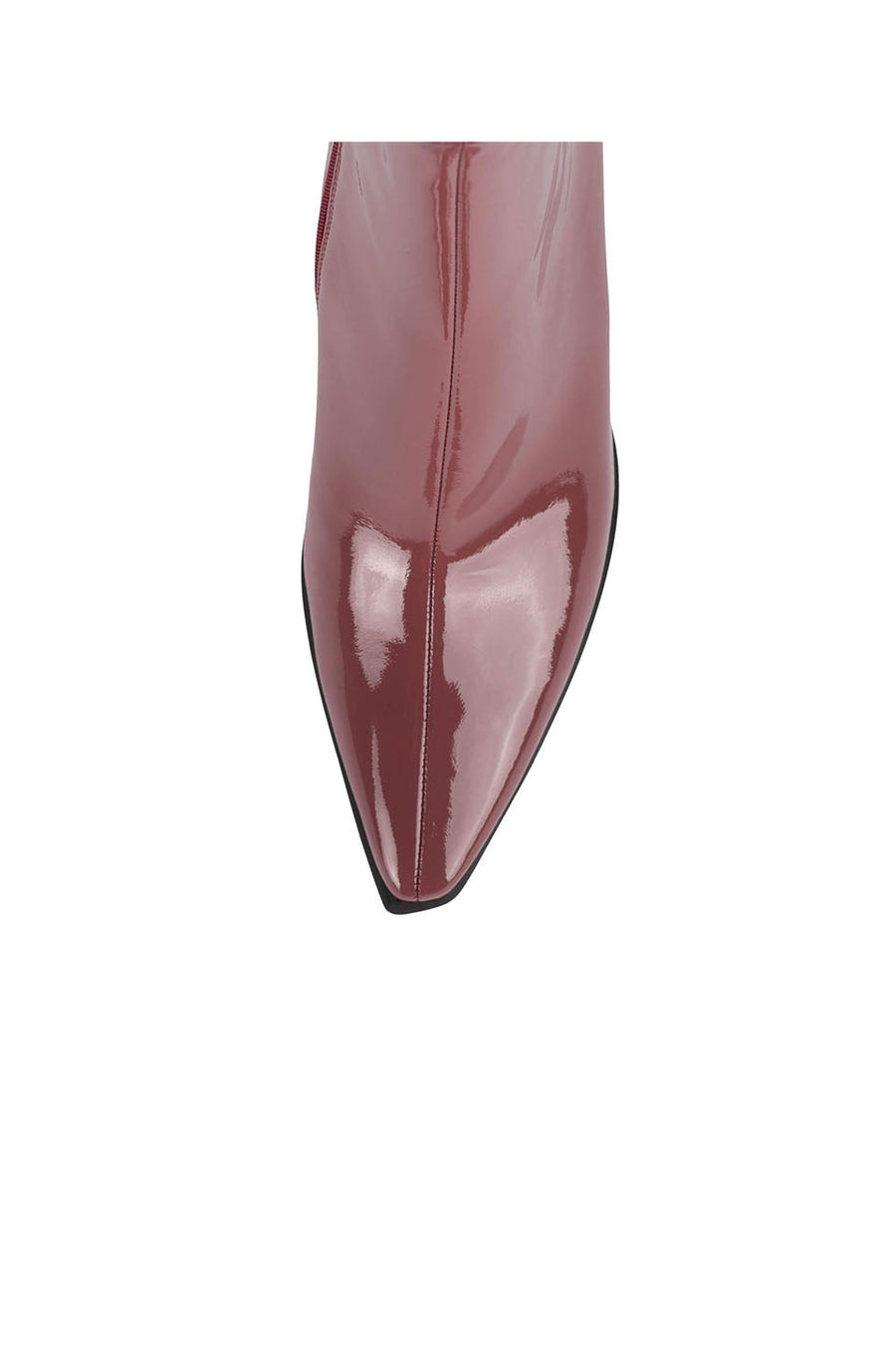 Jeffrey Campbell LA-Siren In Dark Rose Patent – side view