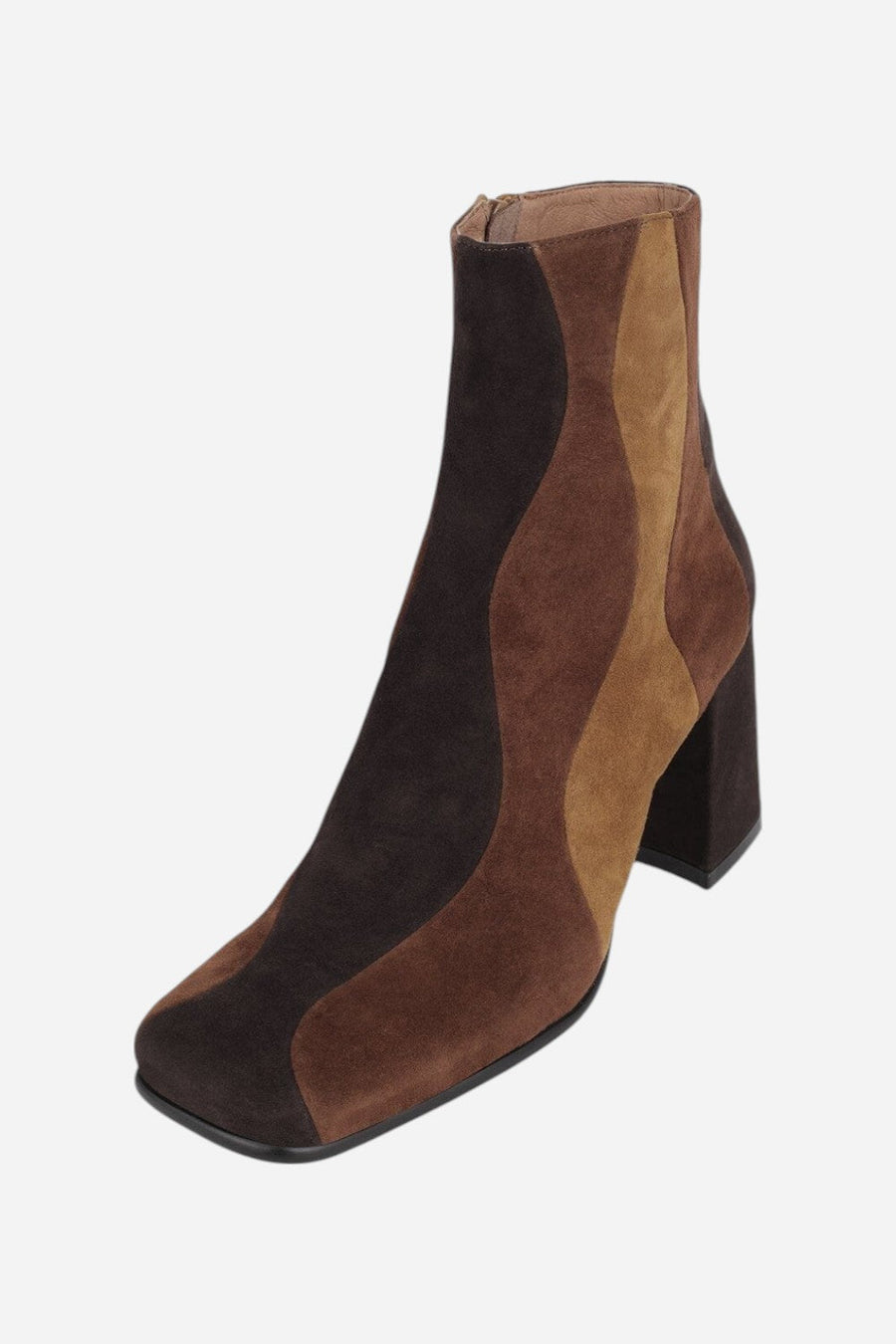 Jeffrey Campbell Lavalamp Ankle Boot in Tan – back view