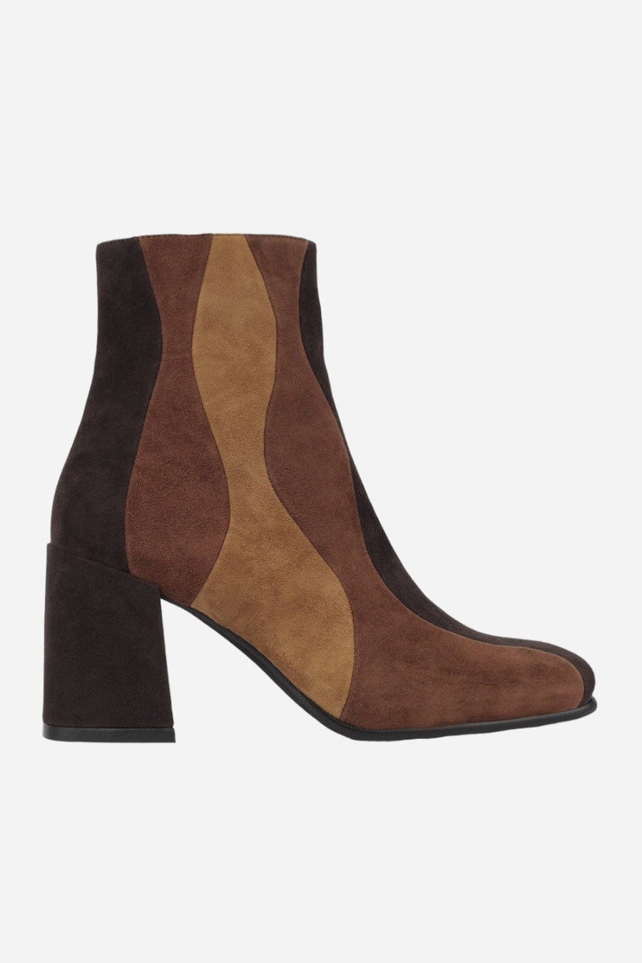 Jeffrey Campbell Lavalamp Ankle Boot in Tan – front view