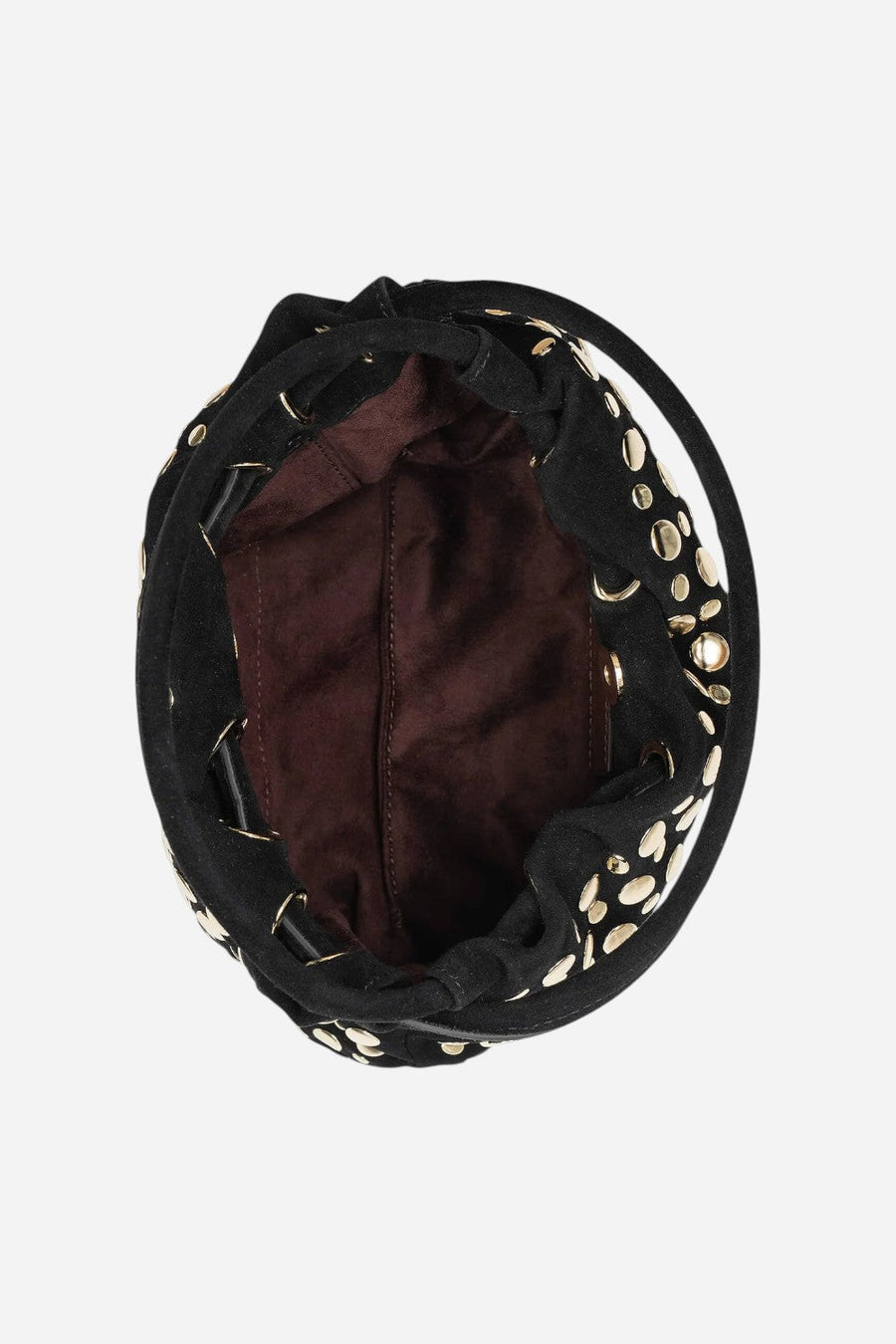 Jeffrey Campbell Lil-Brat in Black Suede Gold – detail