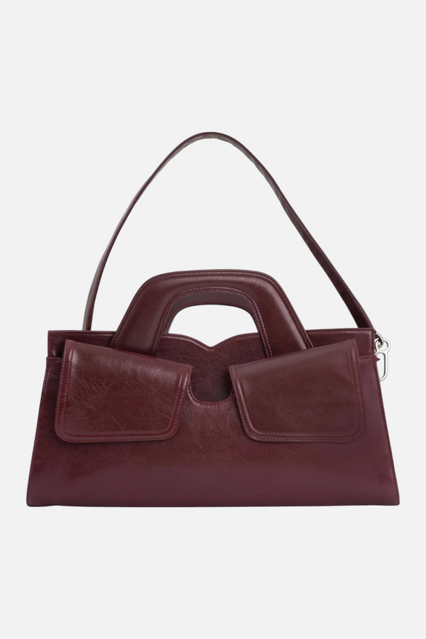 Jeffrey Campbell Lorelai Shoulder Bag in Wine