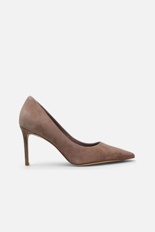 Jeffrey Campbell Nikia-2 High Heel Pump Brown Suede