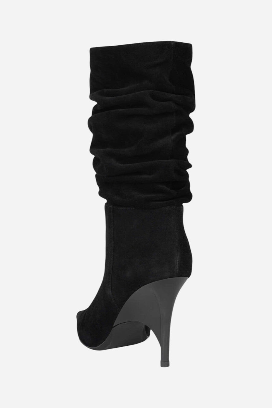 Jeffrey Campbell Opponent Slouch Boot in Black – side view