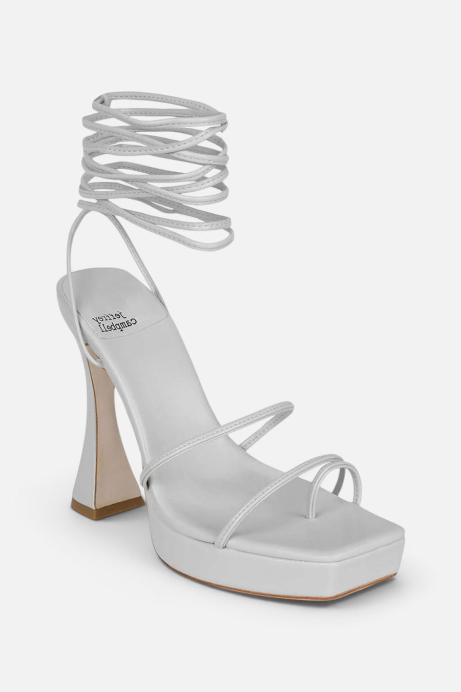 Jeffrey Campbell Primadonna In Grey – back view