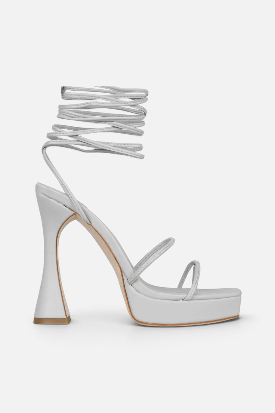Jeffrey Campbell Primadonna In Grey – front view