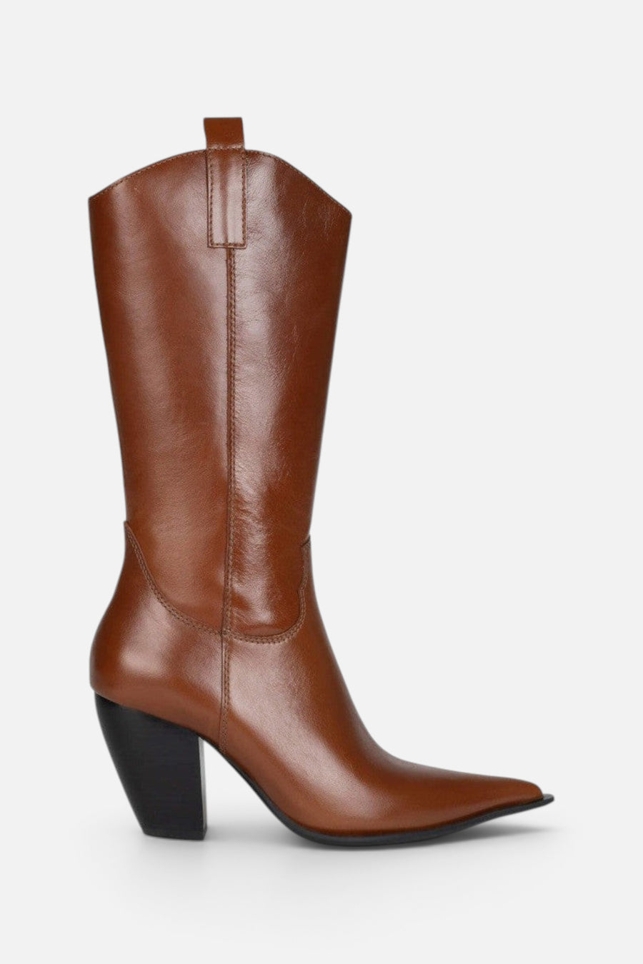 Jeffrey Campbell Reckon Knee Boot in Tan – back view