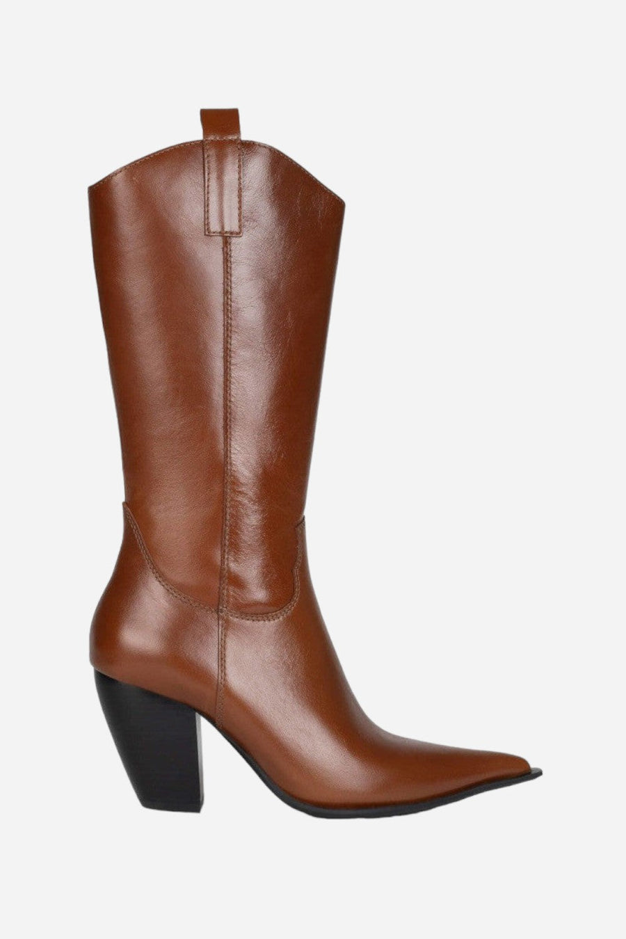 Jeffrey Campbell Reckon Knee Boot in Tan – front view