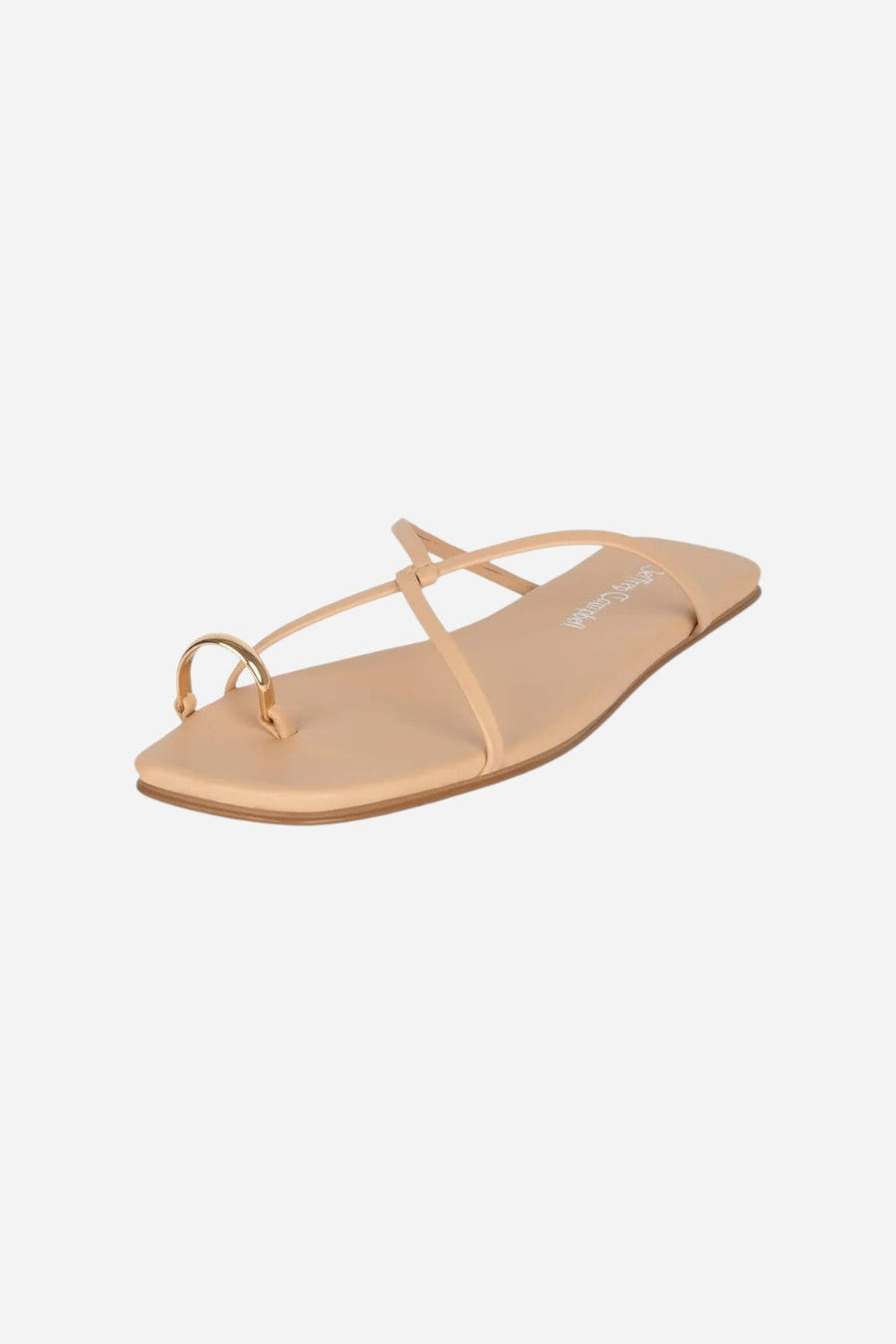 Jeffrey Campbell Tidepool in Buff Gold – back view