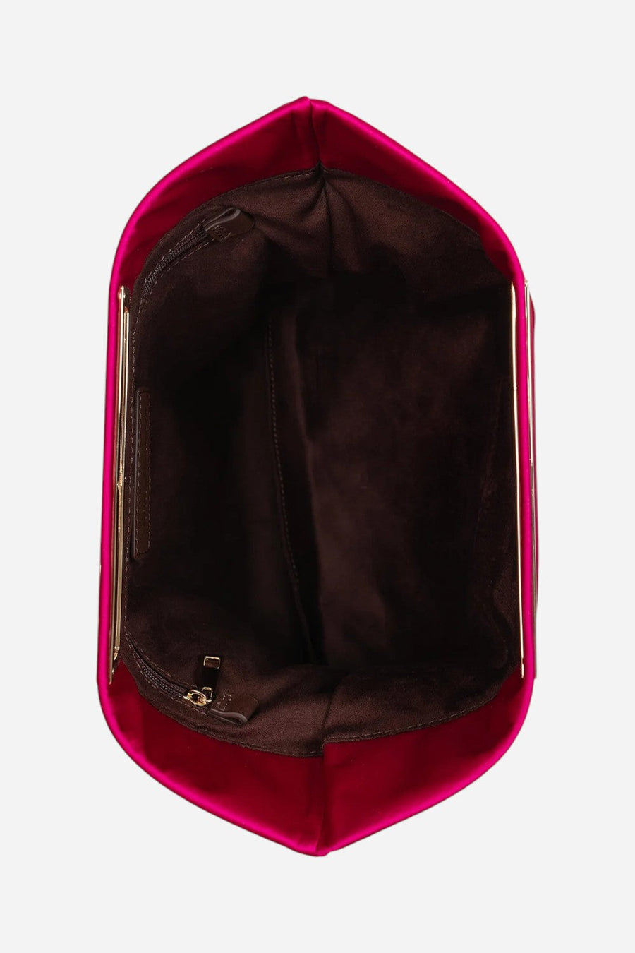 Jeffrey Campbell To-Go in Fuchsia Satin – detail