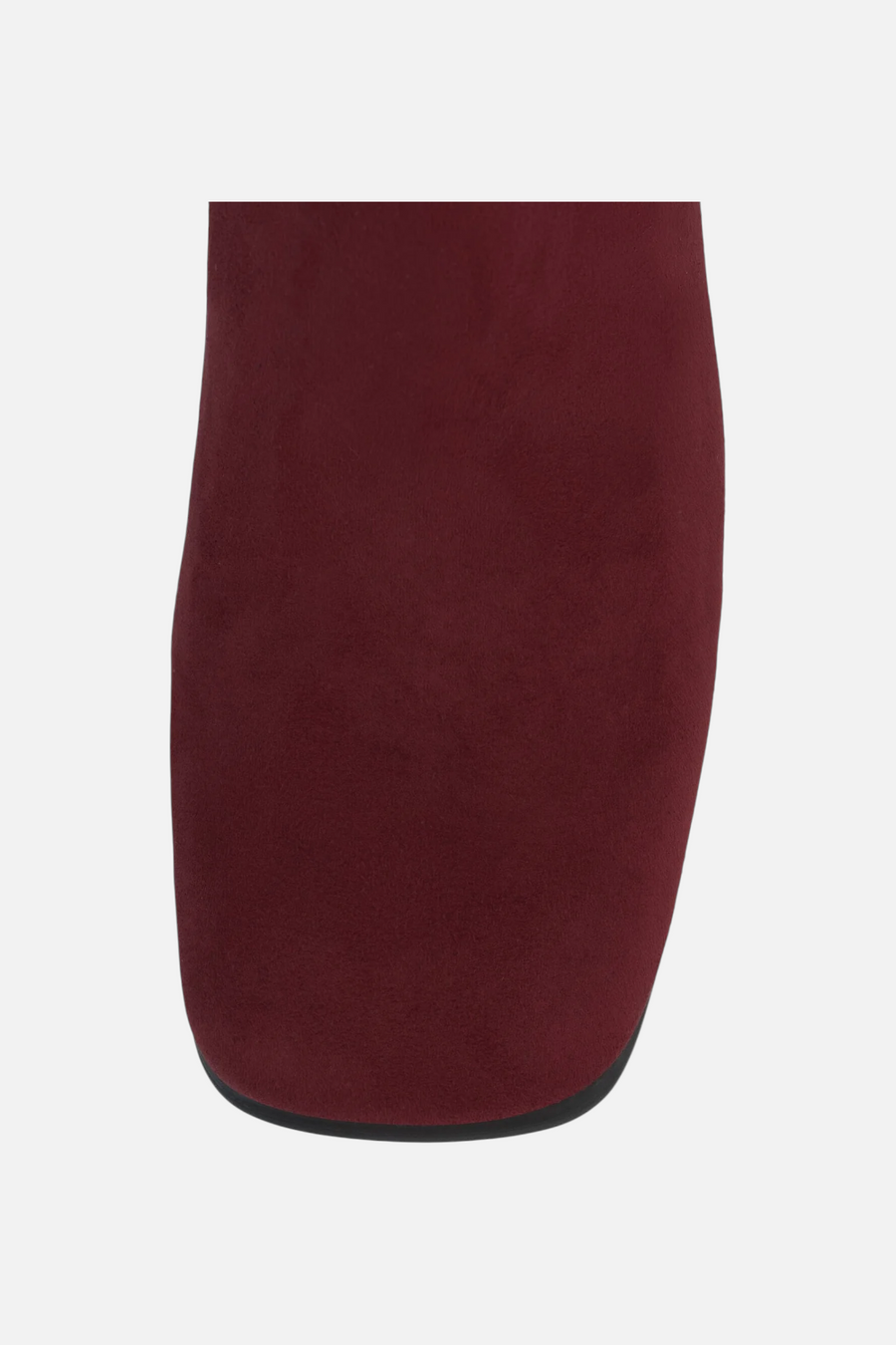 Jeffrey Campbell Women's Hotlava-K2 Boot in Wine Suede – detail