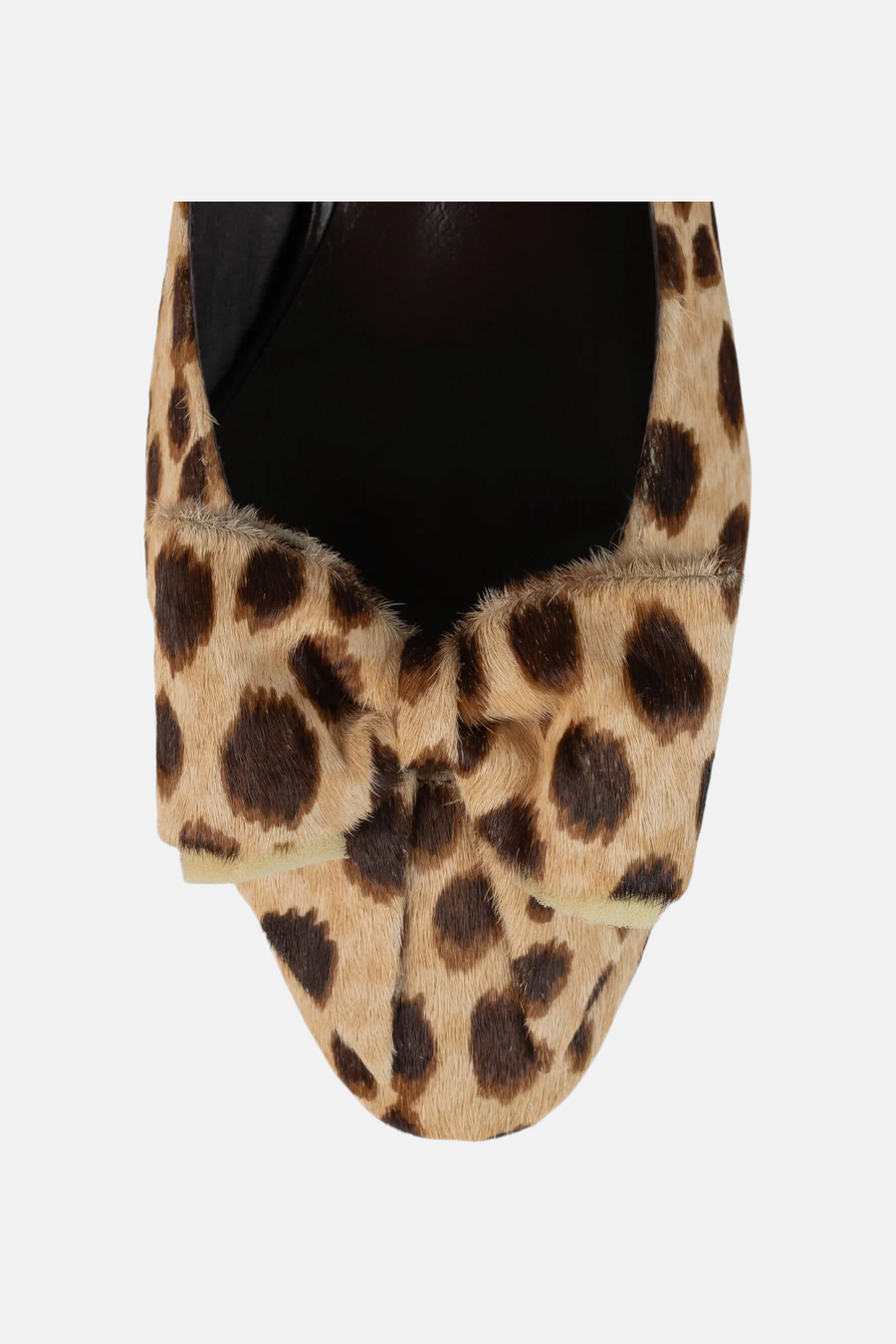 Jeffrey Campbell Women's Maddie-F Block Heel Pump in Beige Brown Spot – side view