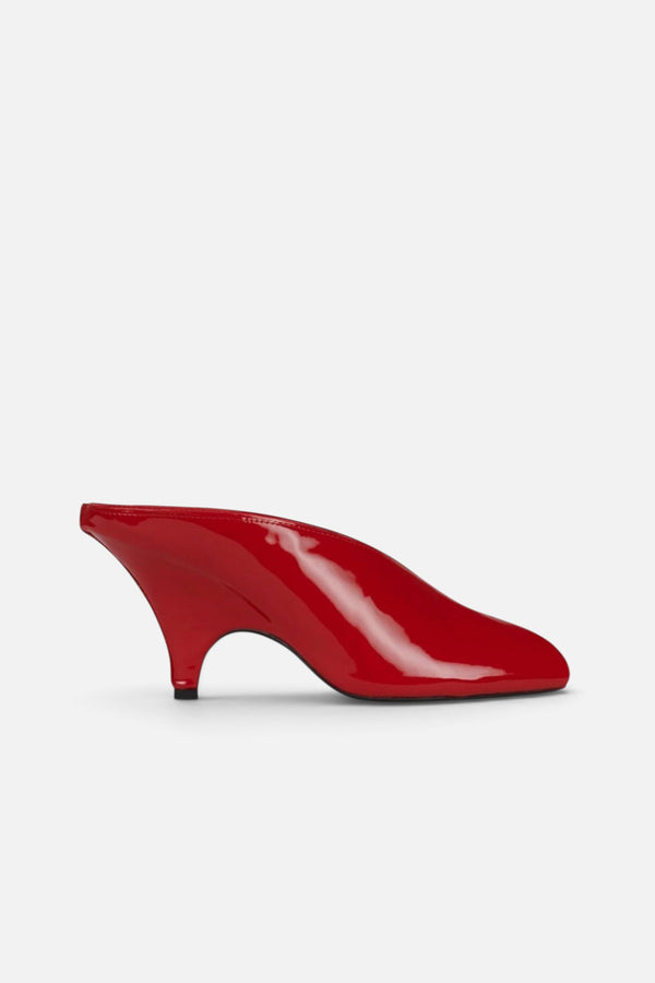 Jeffrey Campbell Women's Parler Heel in Red Patent