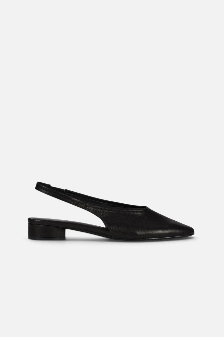 Jeffrey Campbell Women's Trustee-Sb Block Kitten Heel in Black – side view