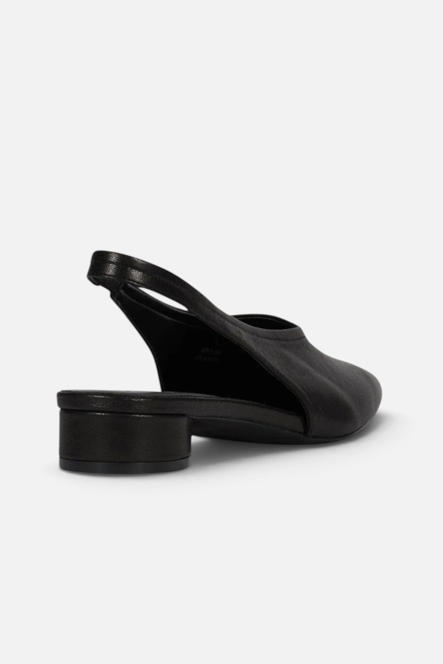 Jeffrey Campbell Women's Trustee-Sb Block Kitten Heel in Black – three-quarter view