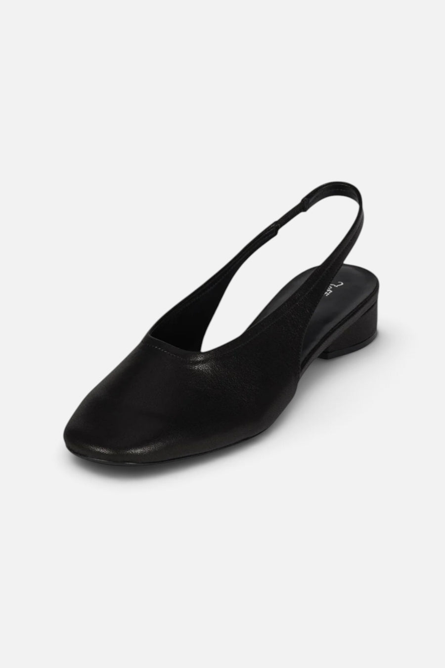 Jeffrey Campbell Women's Trustee-Sb Block Kitten Heel in Black – three-quarter view