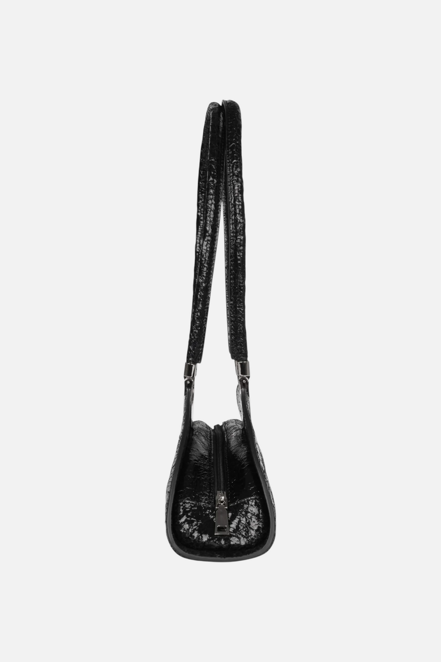 Jeffrey Campell Retrograde Shoulder Bag in Black – back view