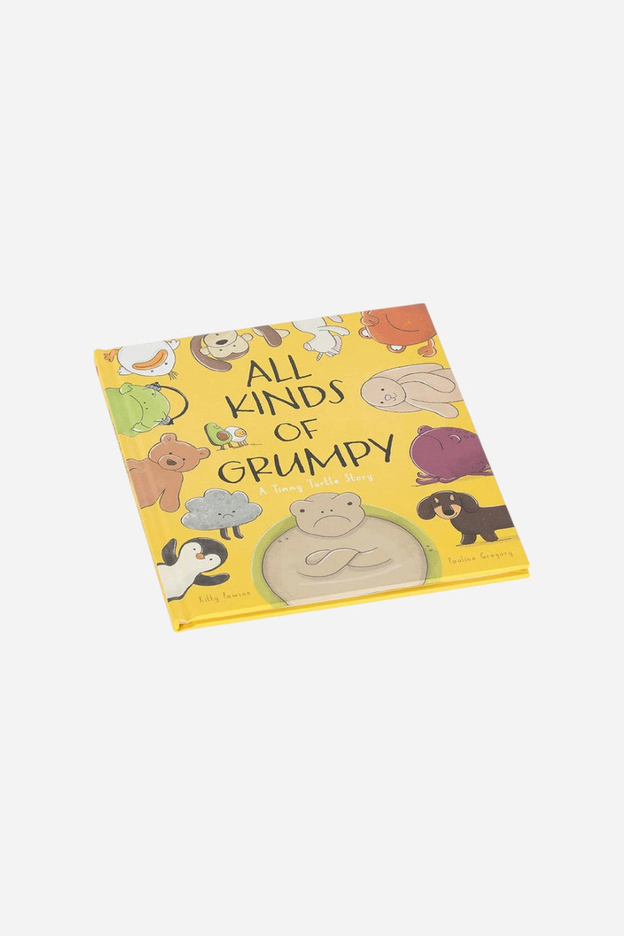 Jellycat All Kinds Of Grumpy Book – back view