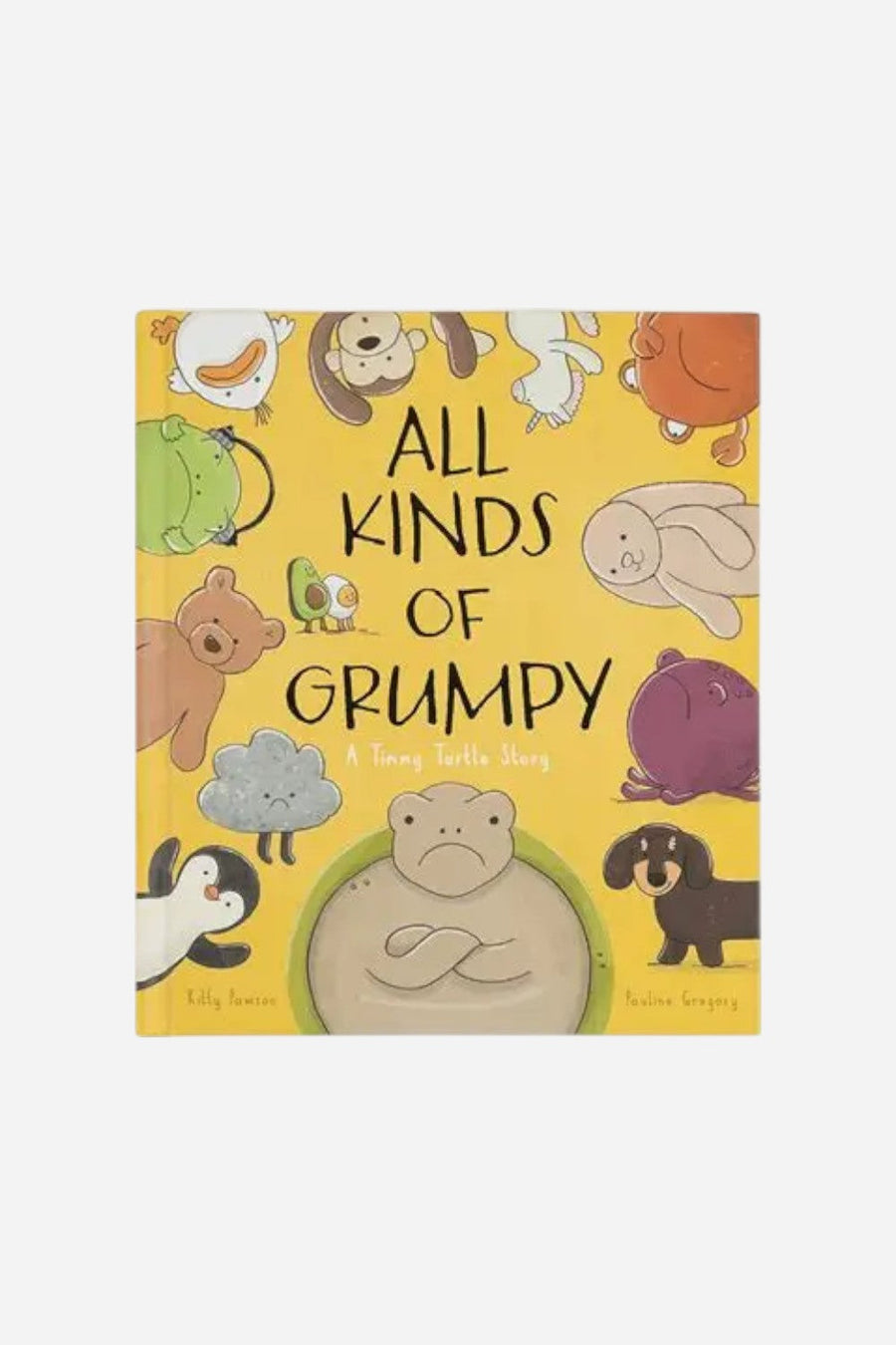 Jellycat All Kinds Of Grumpy Book – front view