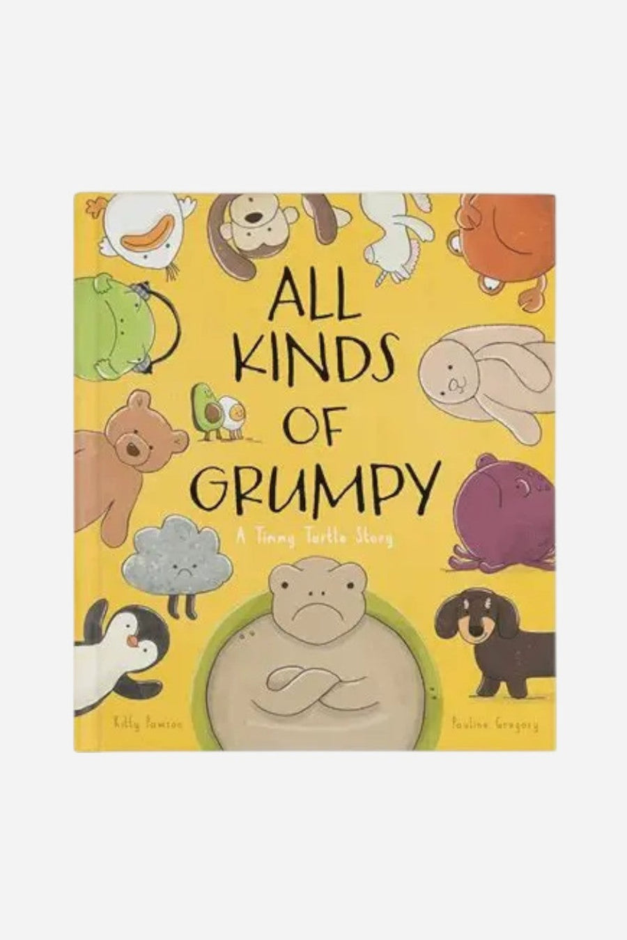 Jellycat All Kinds Of Grumpy Book – front view