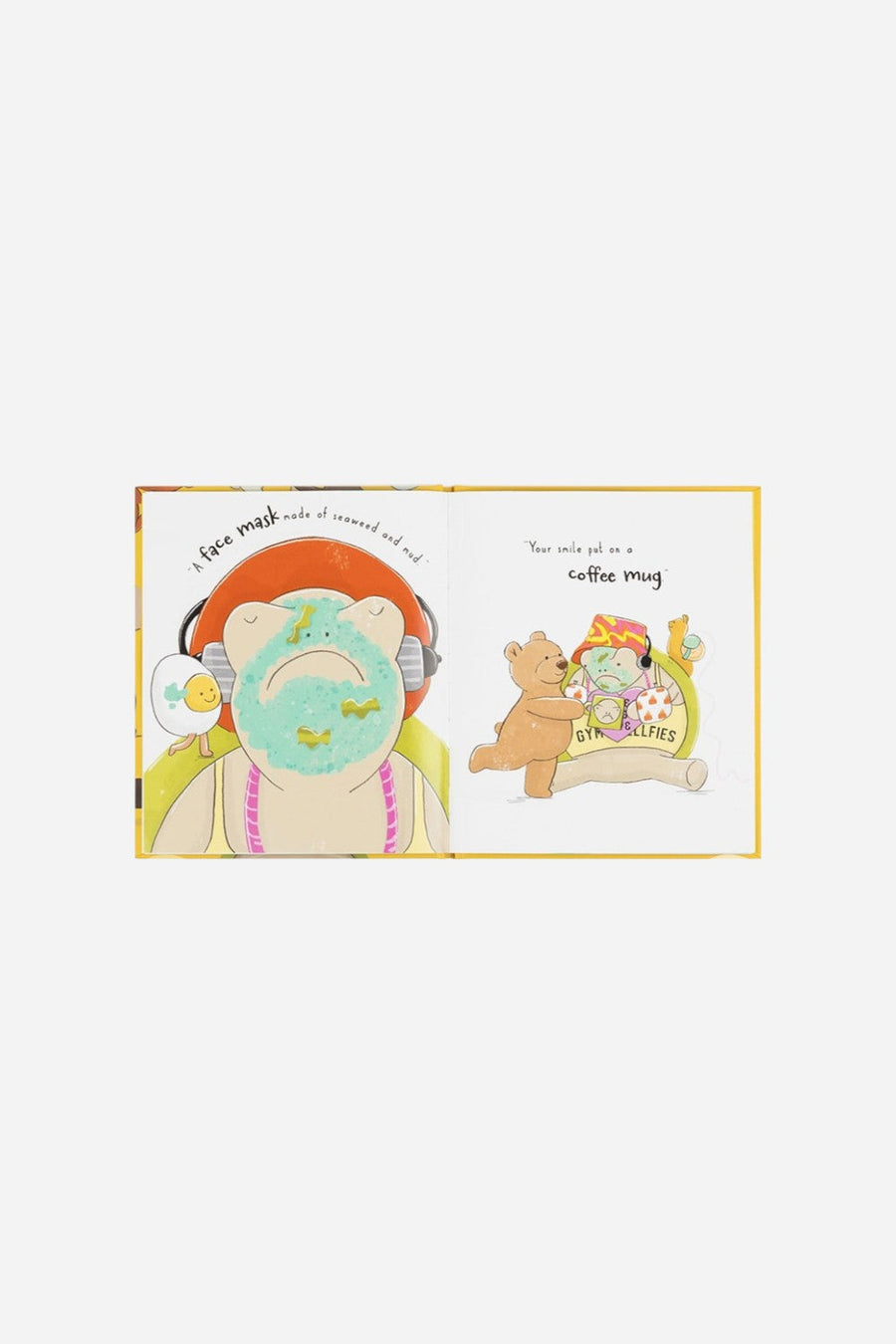Jellycat All Kinds Of Grumpy Book – side view
