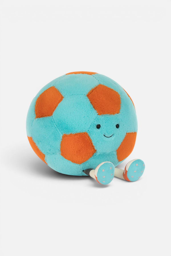 Jellycat Amsueables Sports Soccer Ball Plush Toy