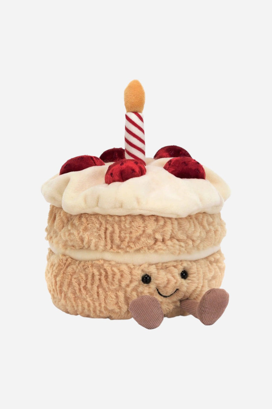 Jellycat Amuseables Birthday Cake – front view