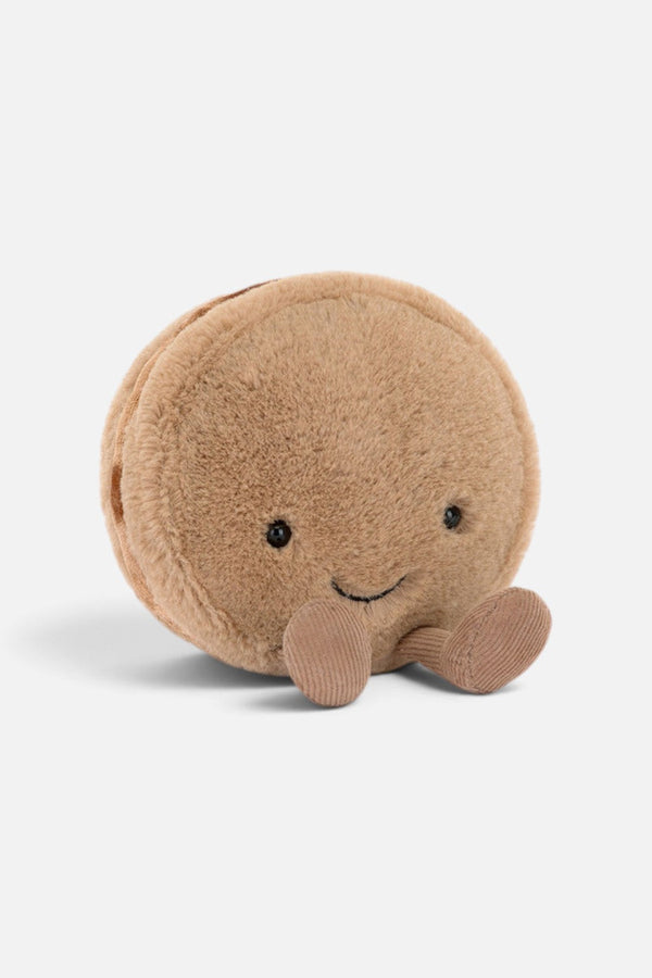Jellycat Amuseables Mona Macaron Chocolate Plush Toy