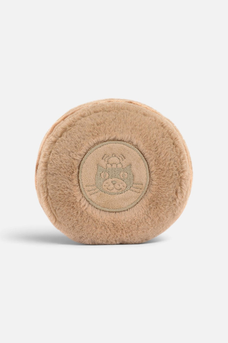 Jellycat Amuseables Mona Macaron Chocolate Plush Toy – side view