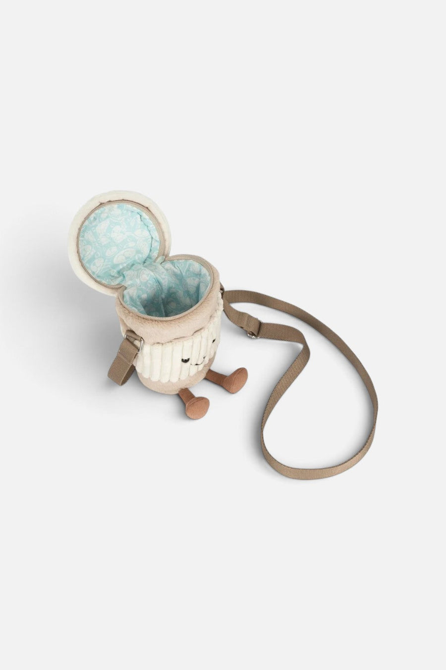 Jellycat Amuseables Perkle Coffee Shoulder Bag – detail
