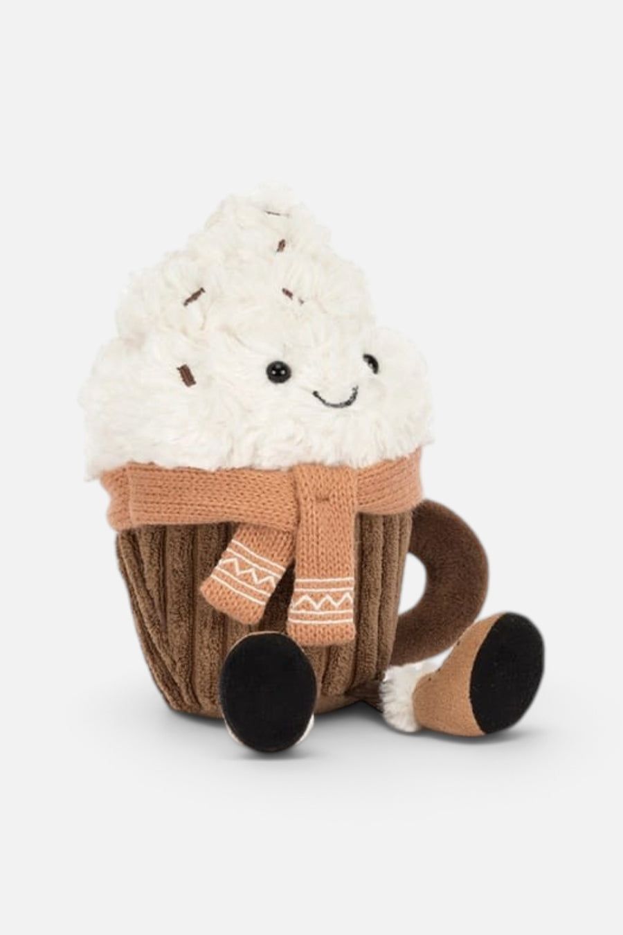 Jellycat Amuseables Scarffles Hot Chocolate – detail