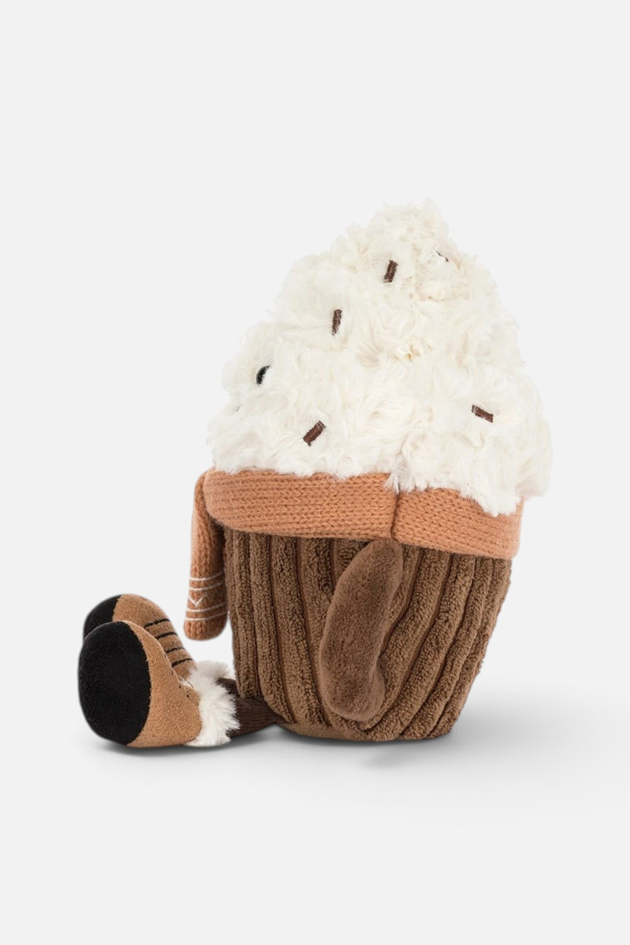 Jellycat Amuseables Scarffles Hot Chocolate – side view