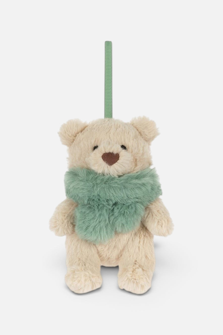 Jellycat Bartholomew Bear Jr. Winter Warmer Decoration – front view