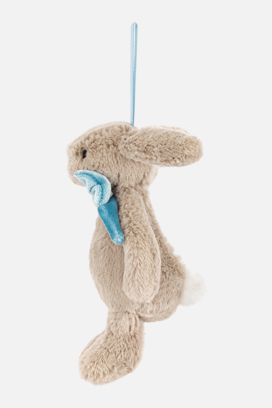 Jellycat Bashful Beige Bunny Ornament – back view