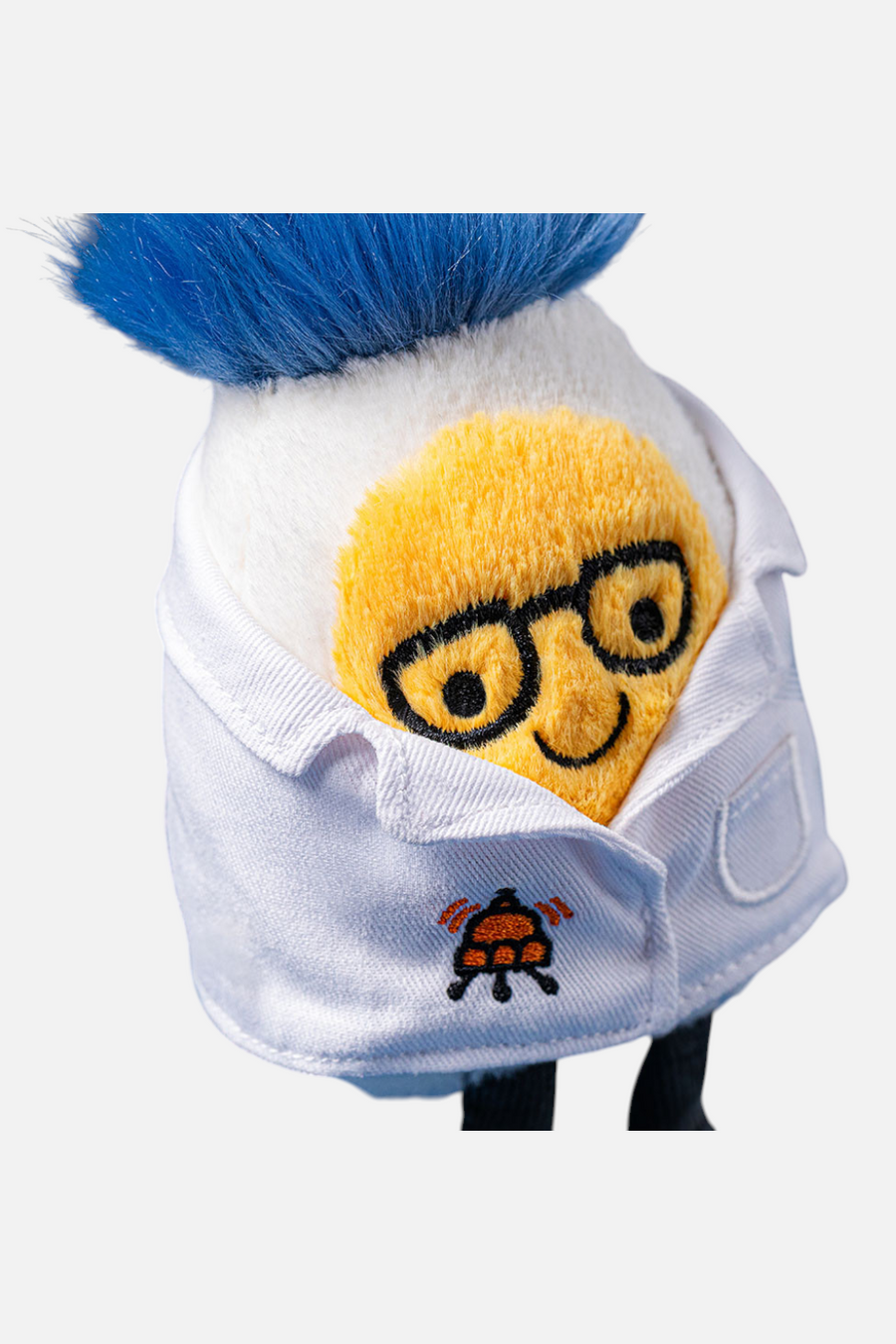 Jellycat Boiled Egg Scientist Outfit Plush Toy – back view