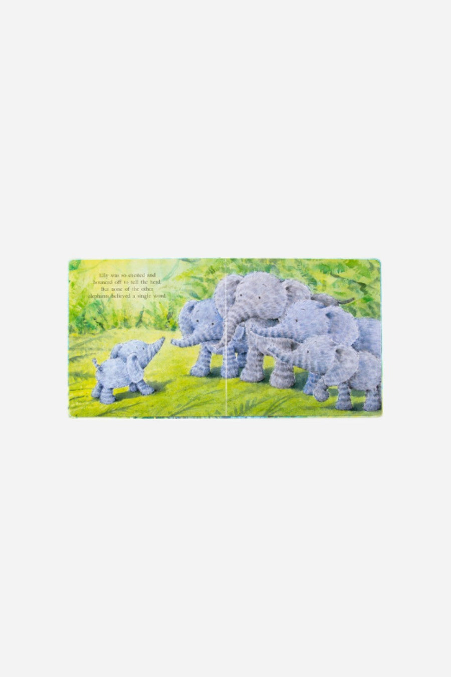 Jellycat Elephants Can't Fly Book – detail