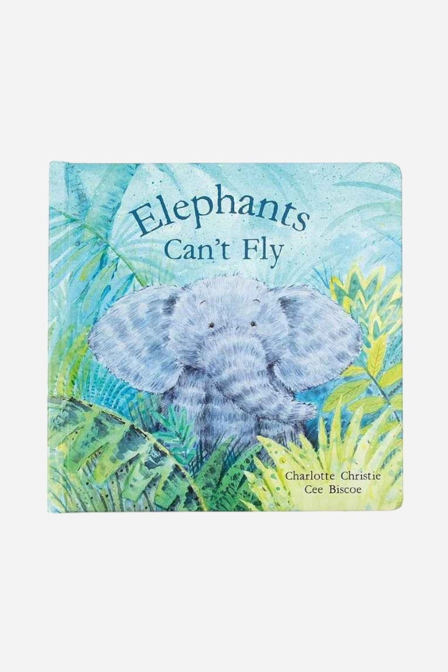 Jellycat Elephants Can't Fly Book – front view