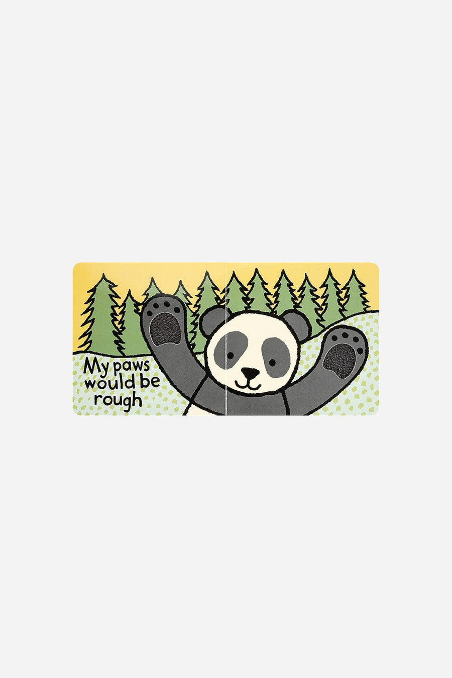 Jellycat If I Were A Panda Book – back view
