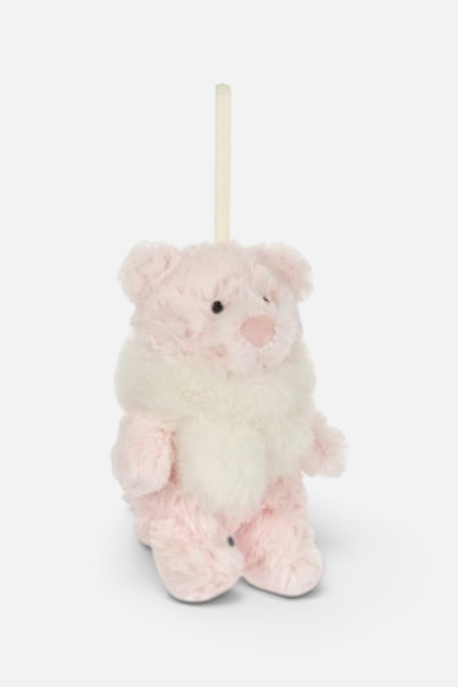 Jellycat Leola Bear Winter Warmer Decoration – detail