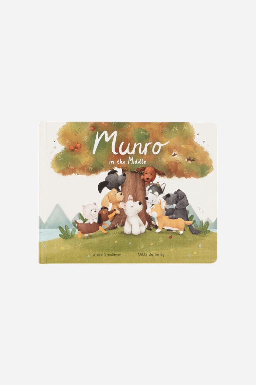 Jellycat Munro In The Middle Book – front view