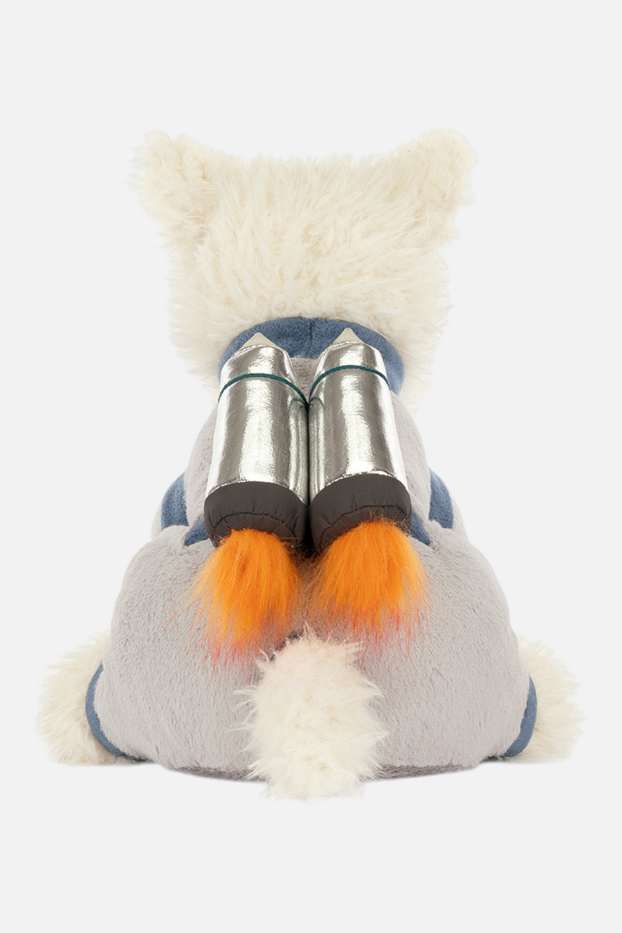 Jellycat Munro Scottie Dog Space Outfit Plush Toy – flat lay