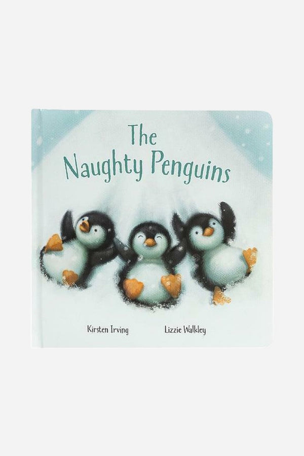 JellyCat Naughty Penguin Book
