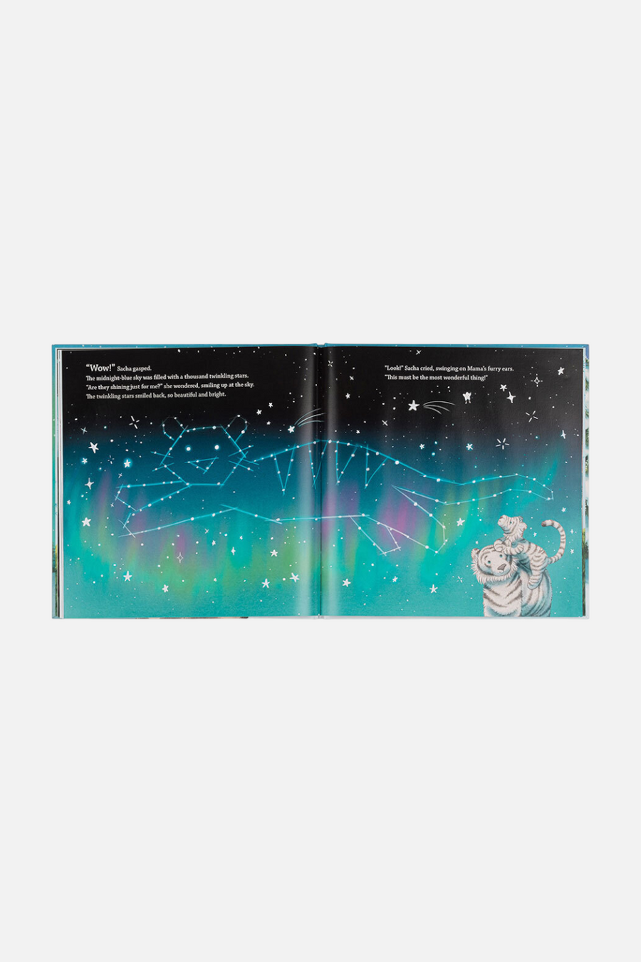 Jellycat Sacha & The Most Wonderful Thing Children's Book – back view
