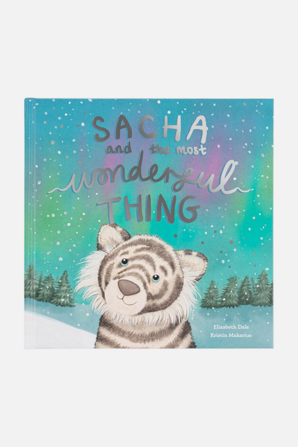 Jellycat Sacha & The Most Wonderful Thing Children's Book
