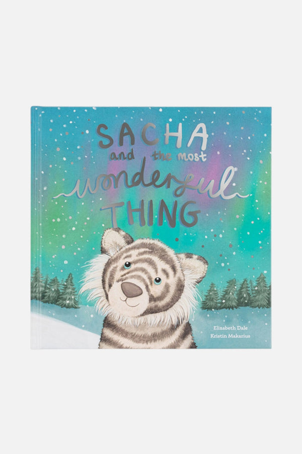 Jellycat Sacha & The Most Wonderful Thing Children's Book