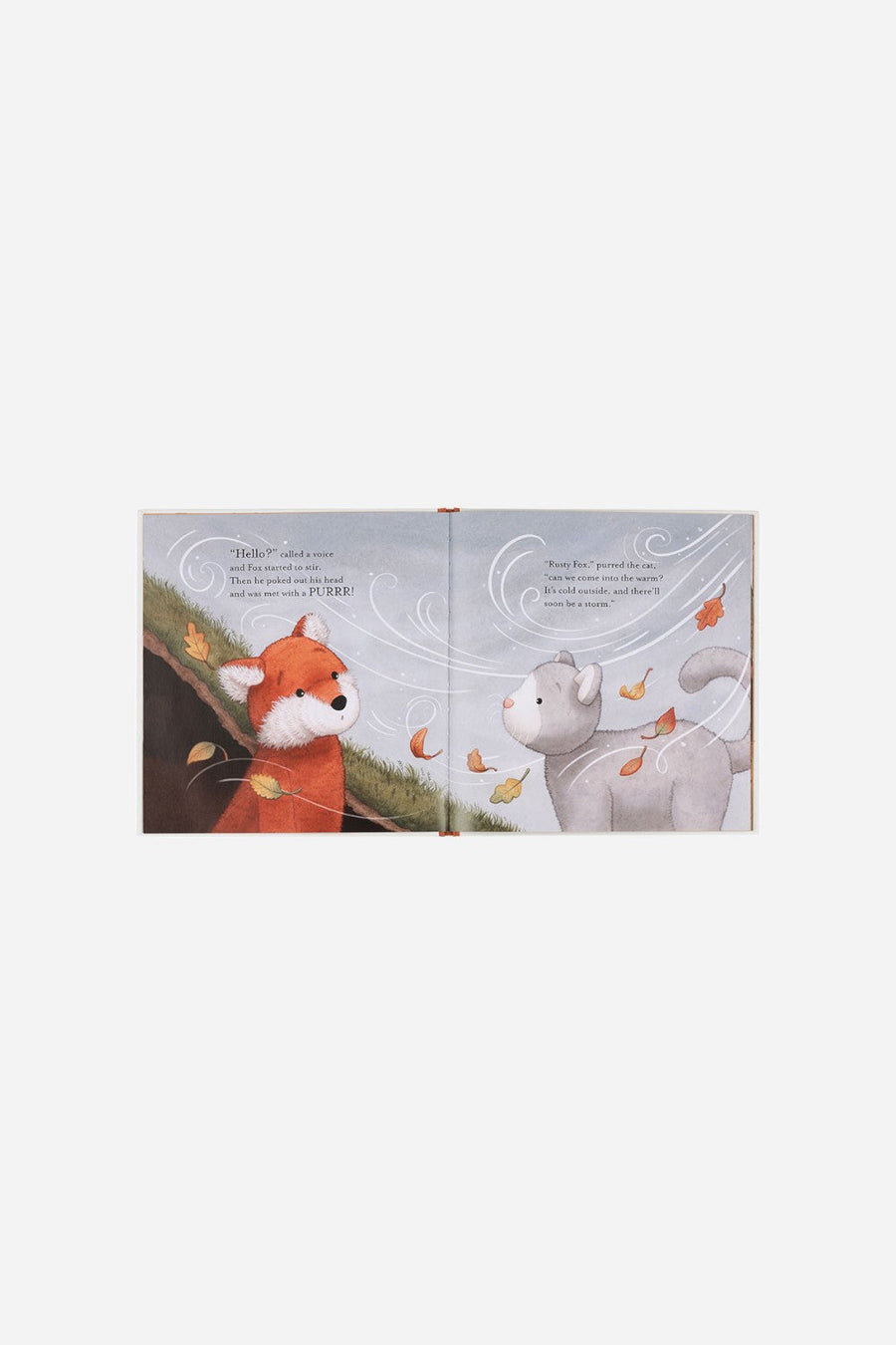 Jellycat Warm In The Storm Book – side view