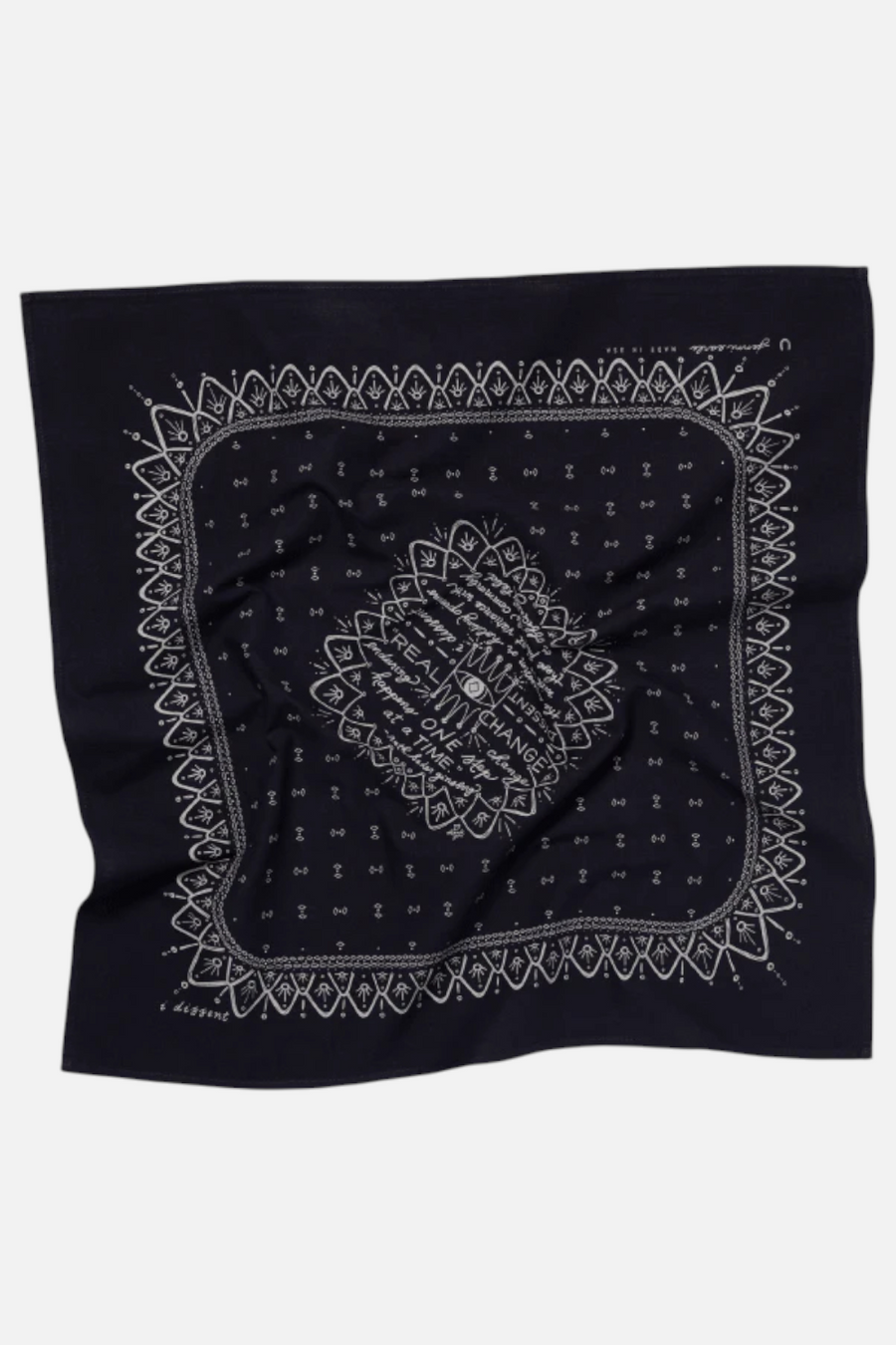 Jenni Earle I Dissent Heritage Bandana in Black – alternate